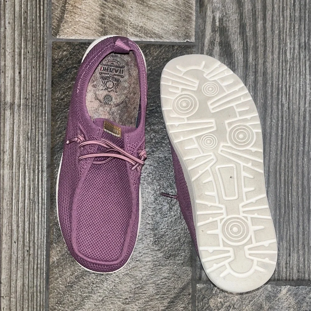Itazero Plum diabetic comfort Loafers